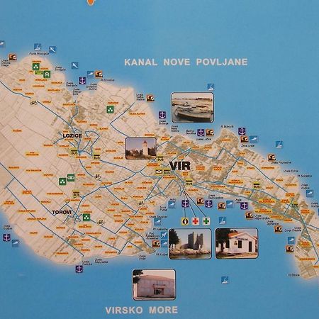 Apartman Medit Διαμέρισμα Vir Εξωτερικό φωτογραφία